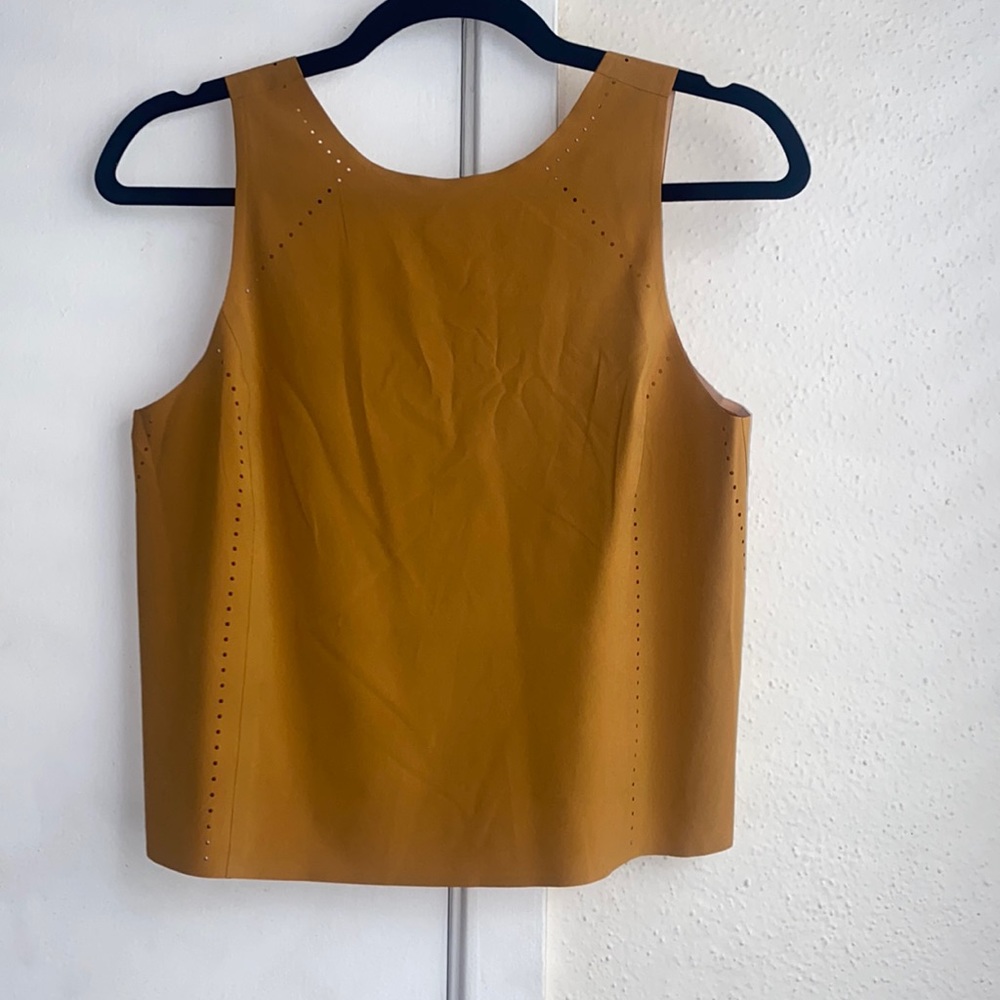 Athleta Women's Terra Crop Tank Tuscan Gold